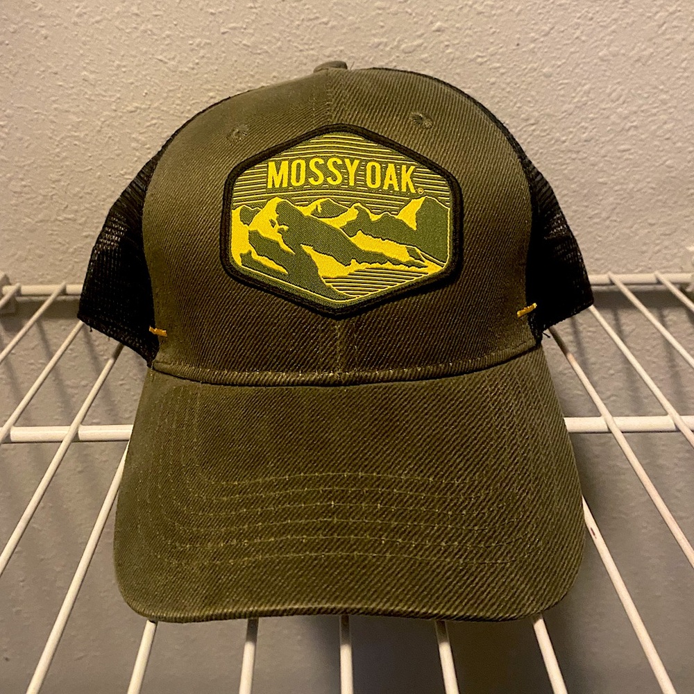 Mossy Oak Mesh Snapback Baseball Cap Men's One Size NEW